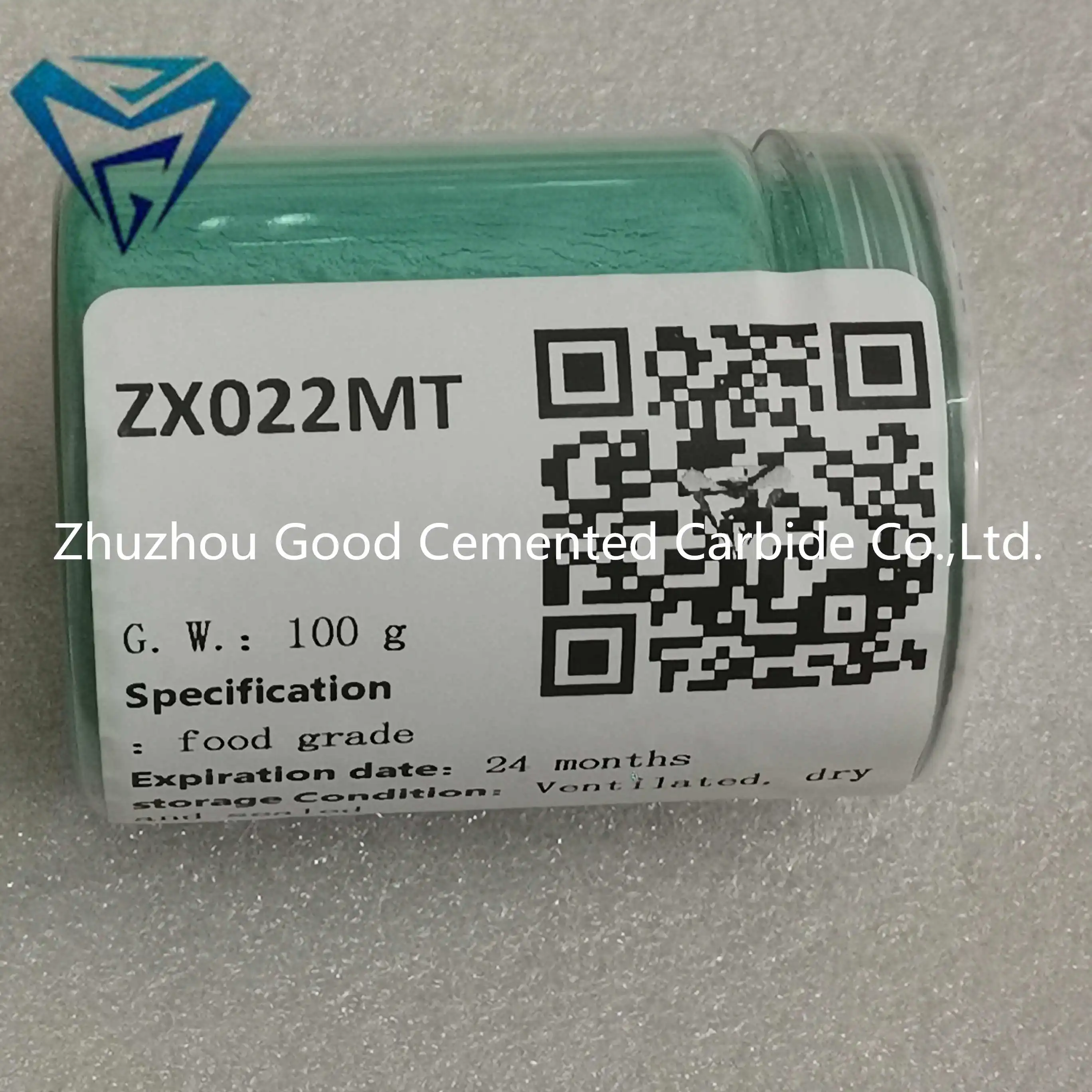 Chinese factory direct supply candy coating blue green canned powder