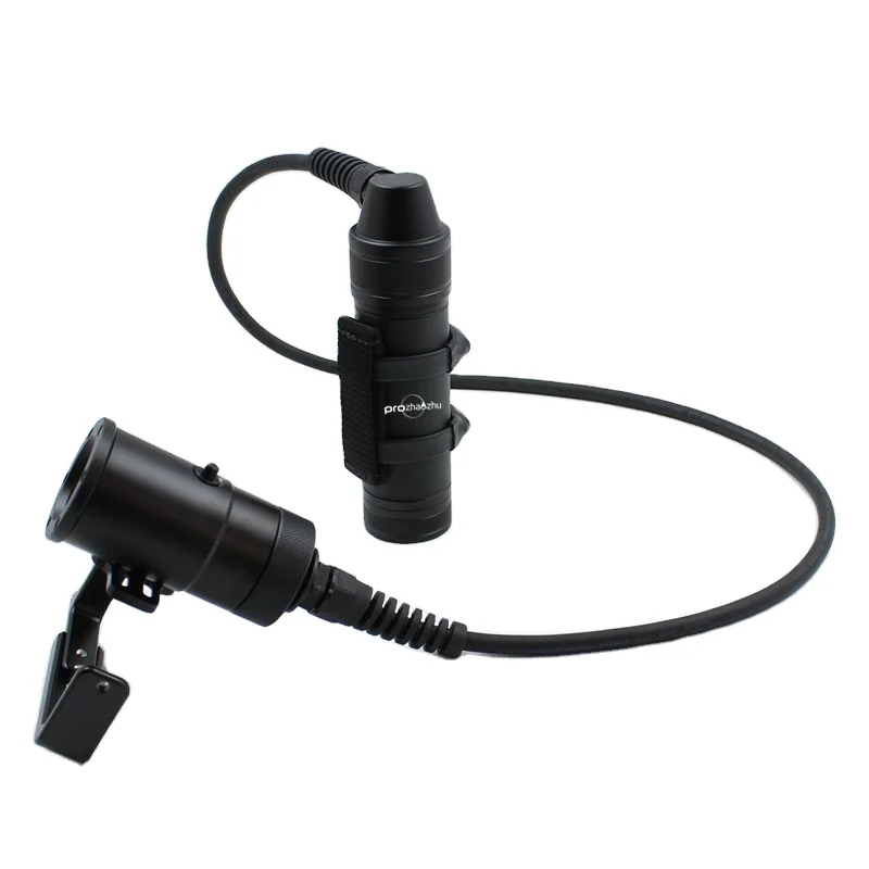 4000 Lumen Technical Canister Diving Lamp Rechargeable XHP70 LED IP68 150M Underwater Dive Light For Professional Divers