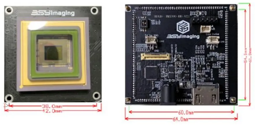 Short Wavelength Infrared Camera IMX990 Traffic Monitoring Food Inspection Sorting Module Night Vision Cameras SWIR Camera