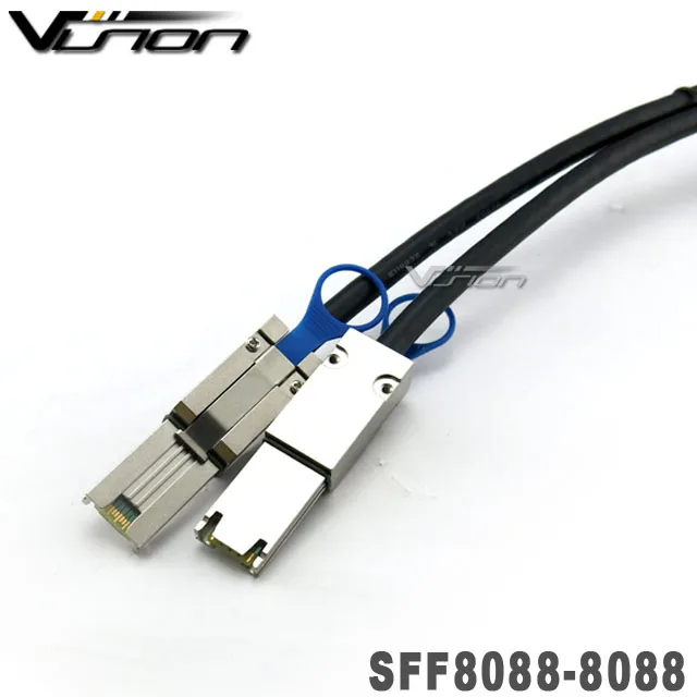 External Mini SAS 26pin (SFF-8088) Male to Mini SAS 26 (SFF-8088) Male Cable, 1.0M