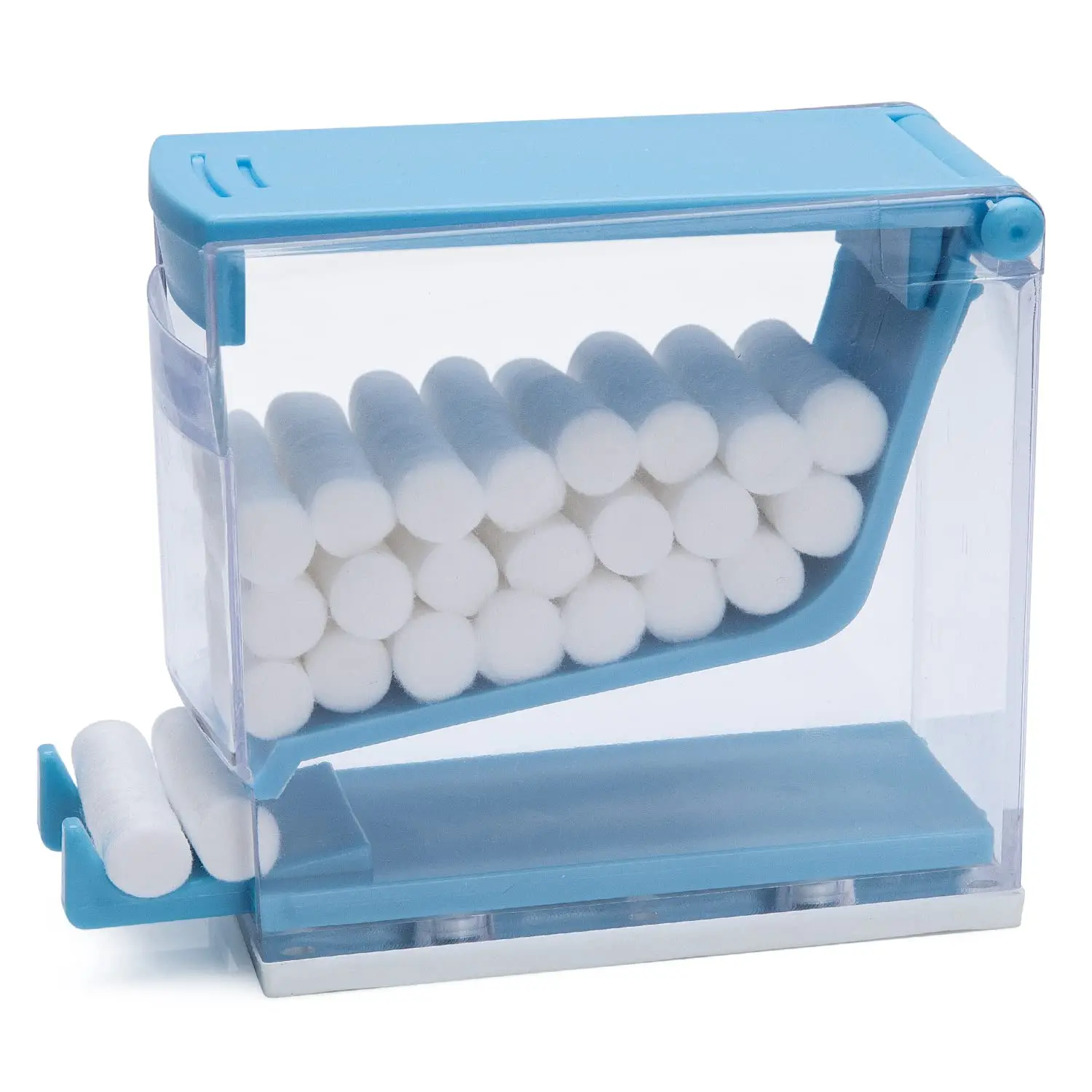 Nonslip Base Hospital Home Use Cotton Roll Storage Box Professional Cotton Roll Holder Organizer Dental Cotton Roll Dispenser