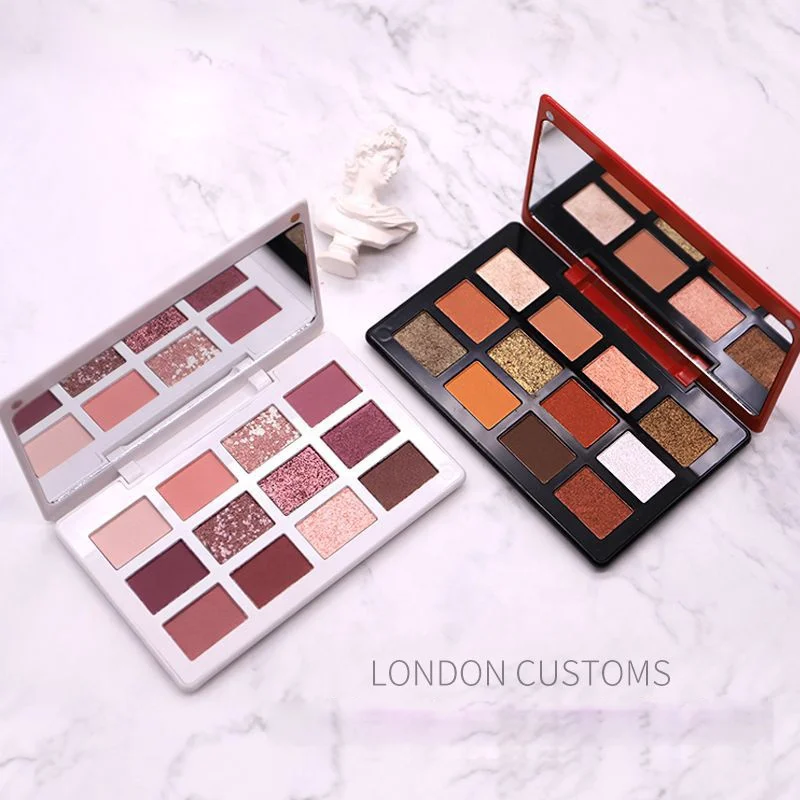 Customized by Cosmetics Suppliers Own Logo Eyeshadow Palette High Pigmented Private Label Eyeshadow Palette Eye Shadow Powder