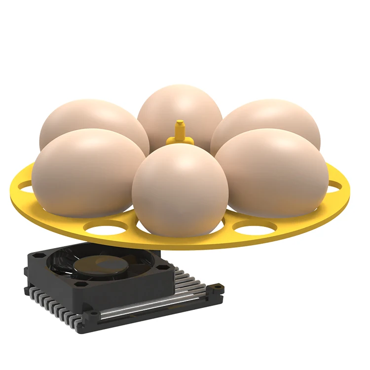 Small size automatic 6 egg hatching machine poultry egg incubator for chicken duck goose quail