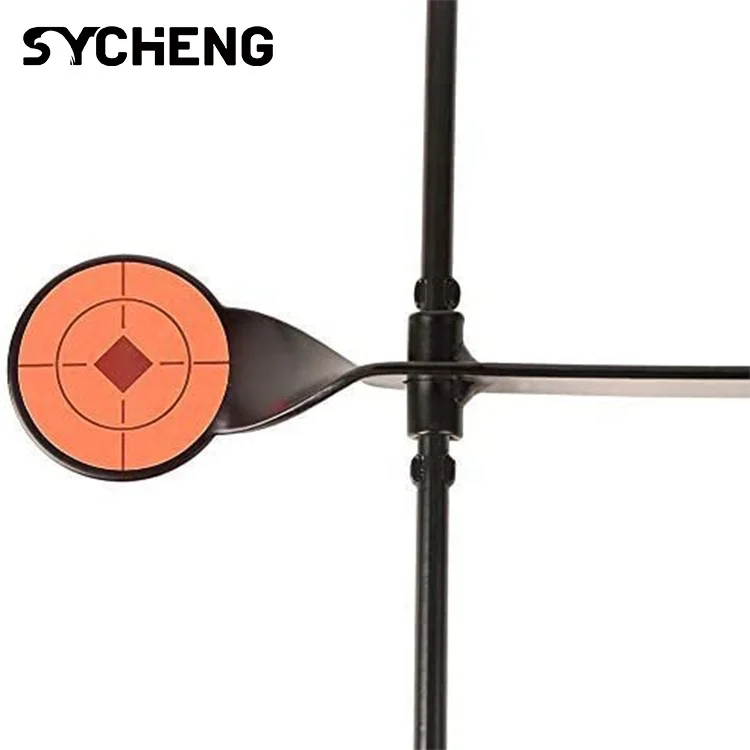 Sycheng Indoor and outdoor competitive shooting rotating shooting target steel metal practice range target