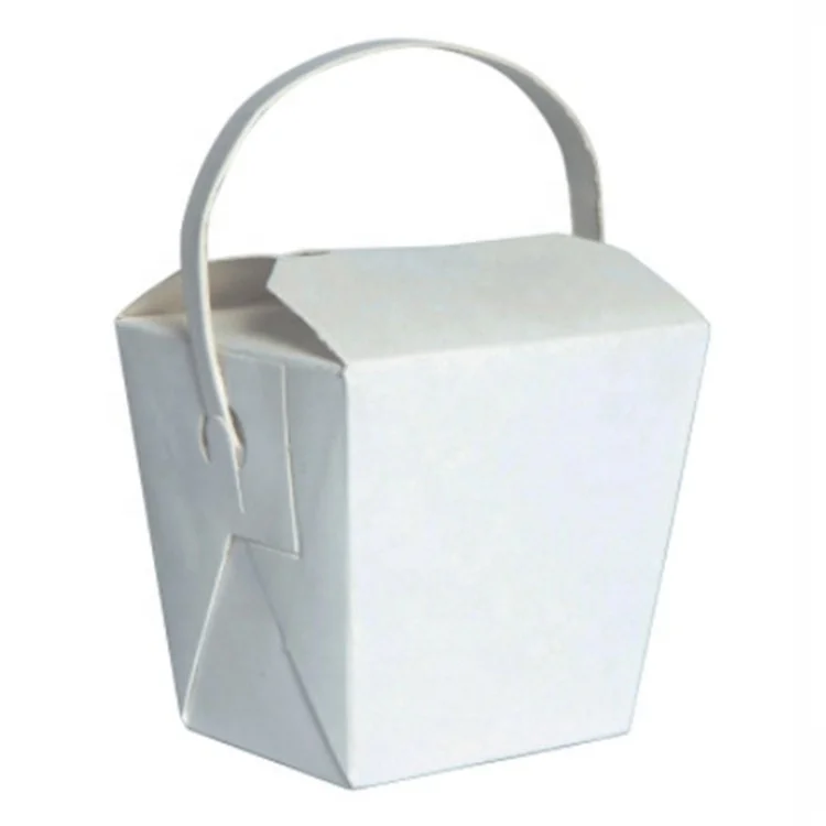 Factory price paper kraft box  lunch box disposable paper take out fast food packaging boxes with handle