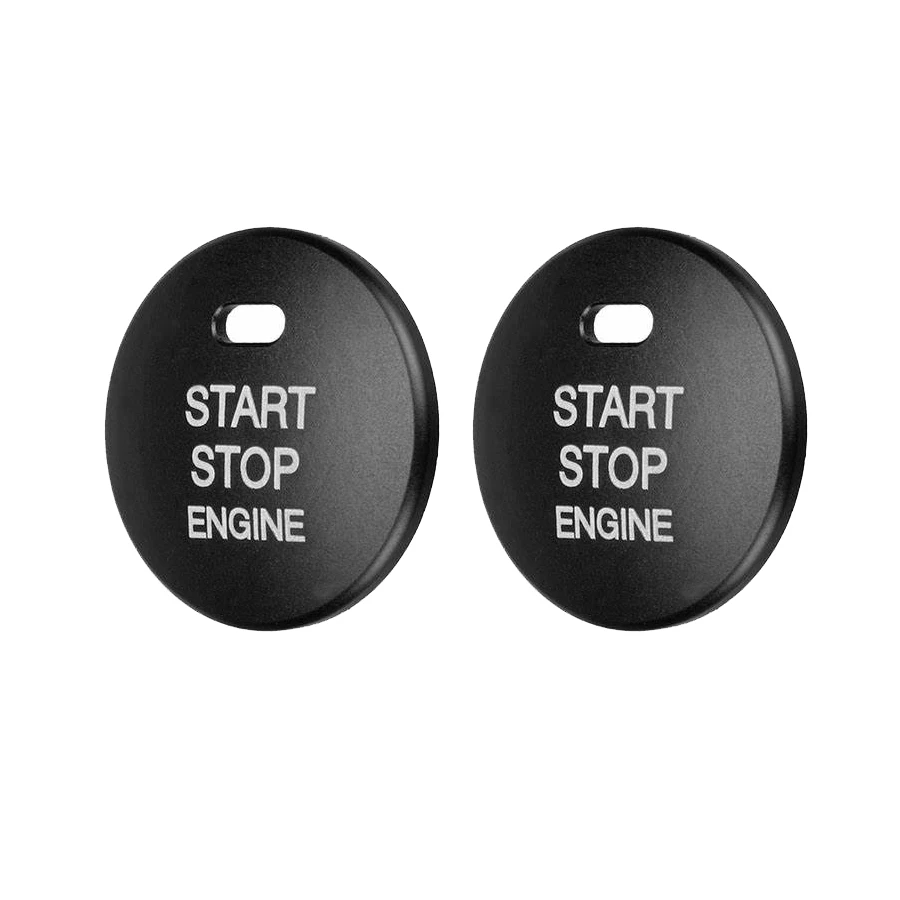 Custom Aluminum Start Engine Push Button CNC Turning Milling Machining Service For Car Engine Start Stop Button Cover