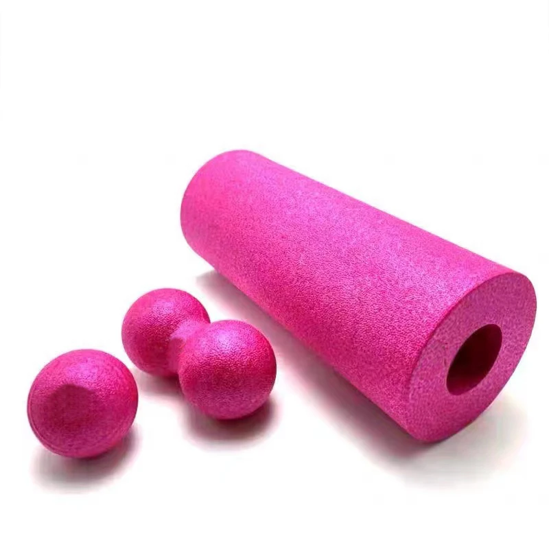 NQ SPORTS Wholesale Customised Logo epp Medical Rehabilitation Yoga Fitness High Density Massage Roller Massage Ball Set