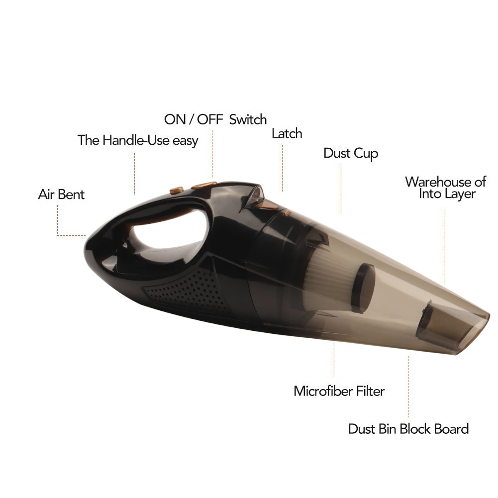 Wireless home duster portable wet and dry cordless handheld car vacuum cleaner