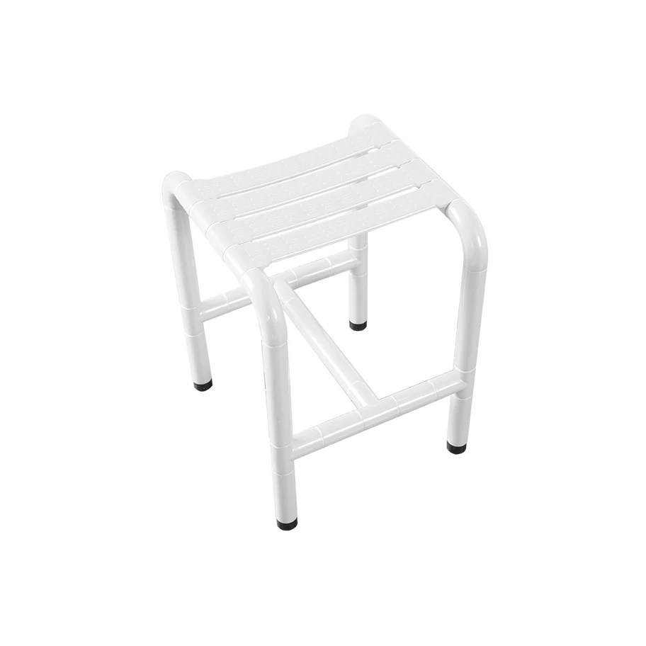 Factory Direct Supply Contemporary Bathroom Chair Stainless Steel Safe And Non-Slip Shower Seat