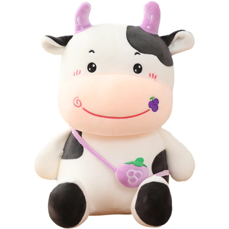 New t of the year of the Ox plush pendant doll festive toy wedding annual meeting small gifts wholesale cow cattle