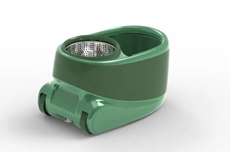 Швабра из нержавеющей стали с антиувлажняющей корзиной 360 швабра easy life вращением на