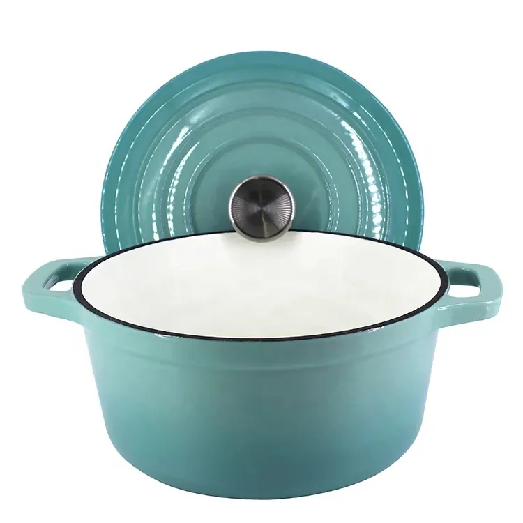 Hot Sale Non Stick Multi-Function Enameled Cast Iron Casserole/Dutch Oven with Lid Cast Iron Cookware Set