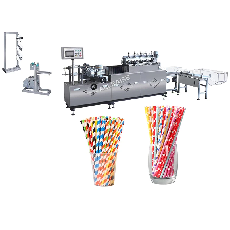 Gold supplier one time drinking straw making machines straws packing machine