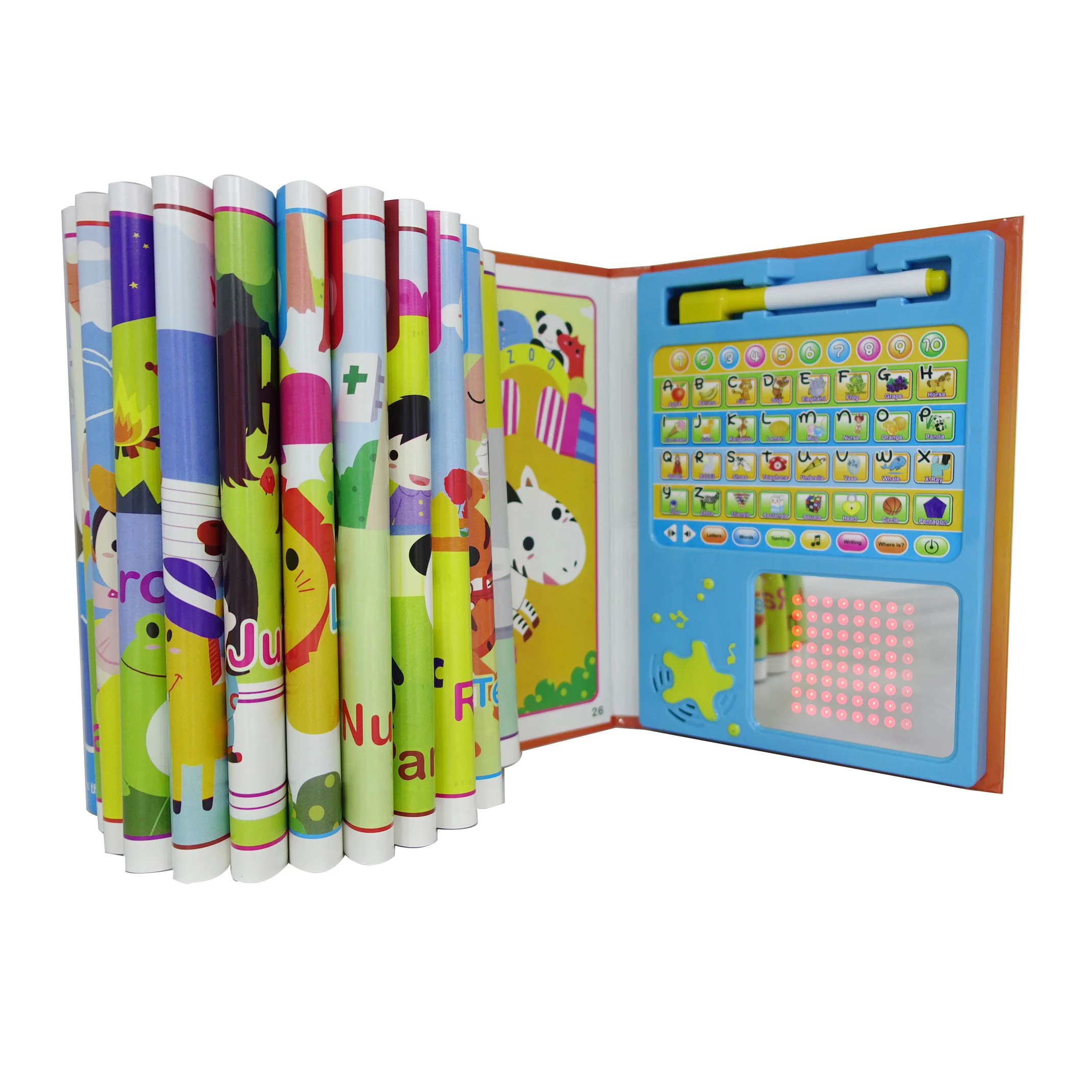 Educational Toys for Kids Learning Shantou Toy Early Education Learning Book Learn To Write Books For Kids With Led Drawing