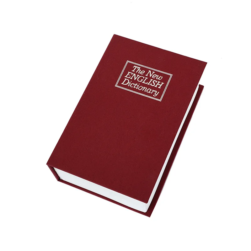 Factory Price Weldon Metal and ABS Alloy Book Safe with Key Lock for Home and Hotel Storage