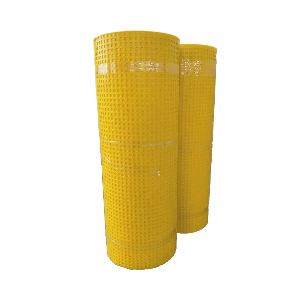 TYCO 2024 Waterproof Membrane Underlayment Easy Installation Uncoupling Heated Floor Mat 3mm PP Anti-Fracture Basement Kitchen