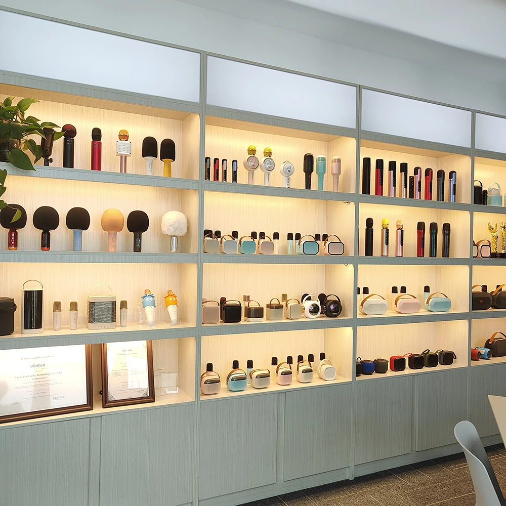 Quick Charging Custom Wireless Charger Smart Home Portable Audio Speakers Led Light Wireless Charger