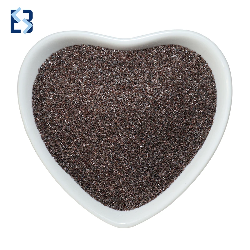24# Brown Fused Alumina For Sandblasting 80mesh Brown Aluminium Oxide Grit For Stainless Steel Polishing