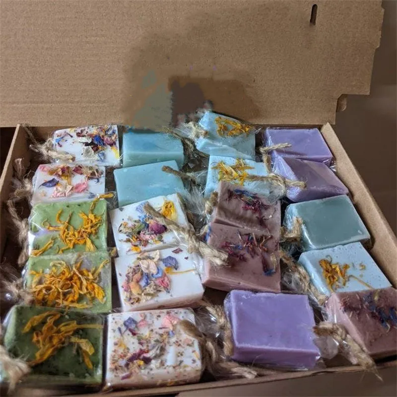 Factory Bath Supplies Skin Care Handmade Art Beauty Organic Whitening Natural Scented Bar Soap With Gift Box