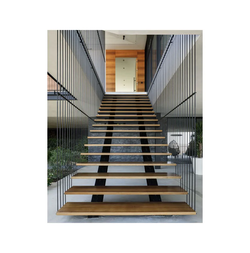 Ace Metal Modern Design Straight and Spiral Staircase Outdoor Used Curved and Straight for Apartment Application