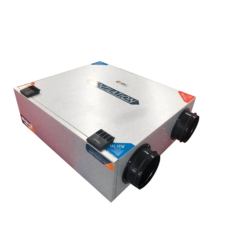 Ceiling mounted hrv heat recovery fresh air ventilator