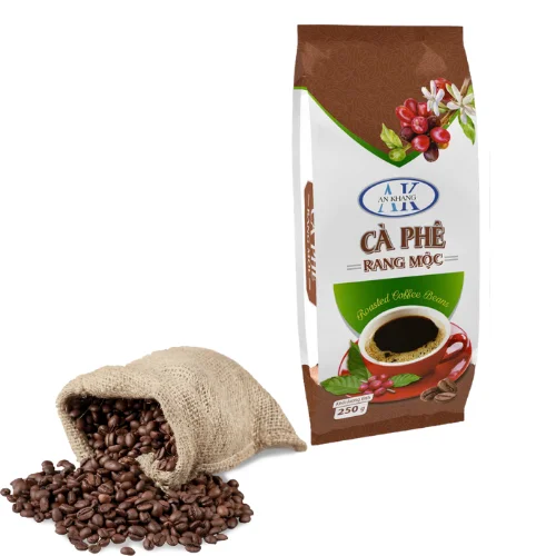 Organic Robusta Coffee 96% Maturity Caffeine Coffee Shop HACCP Certification Carton Box Package Made In Vietnam Factory