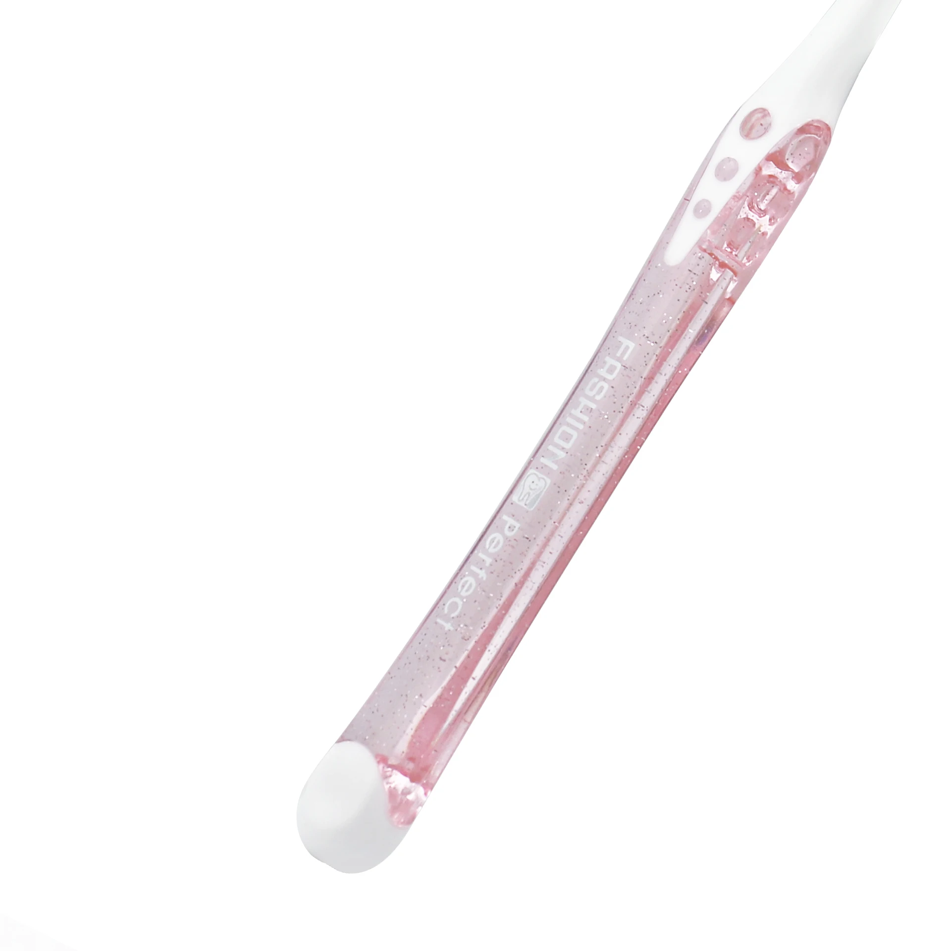 Travel portable soft bristle personalized custom packaging plastic toothbrush no.108