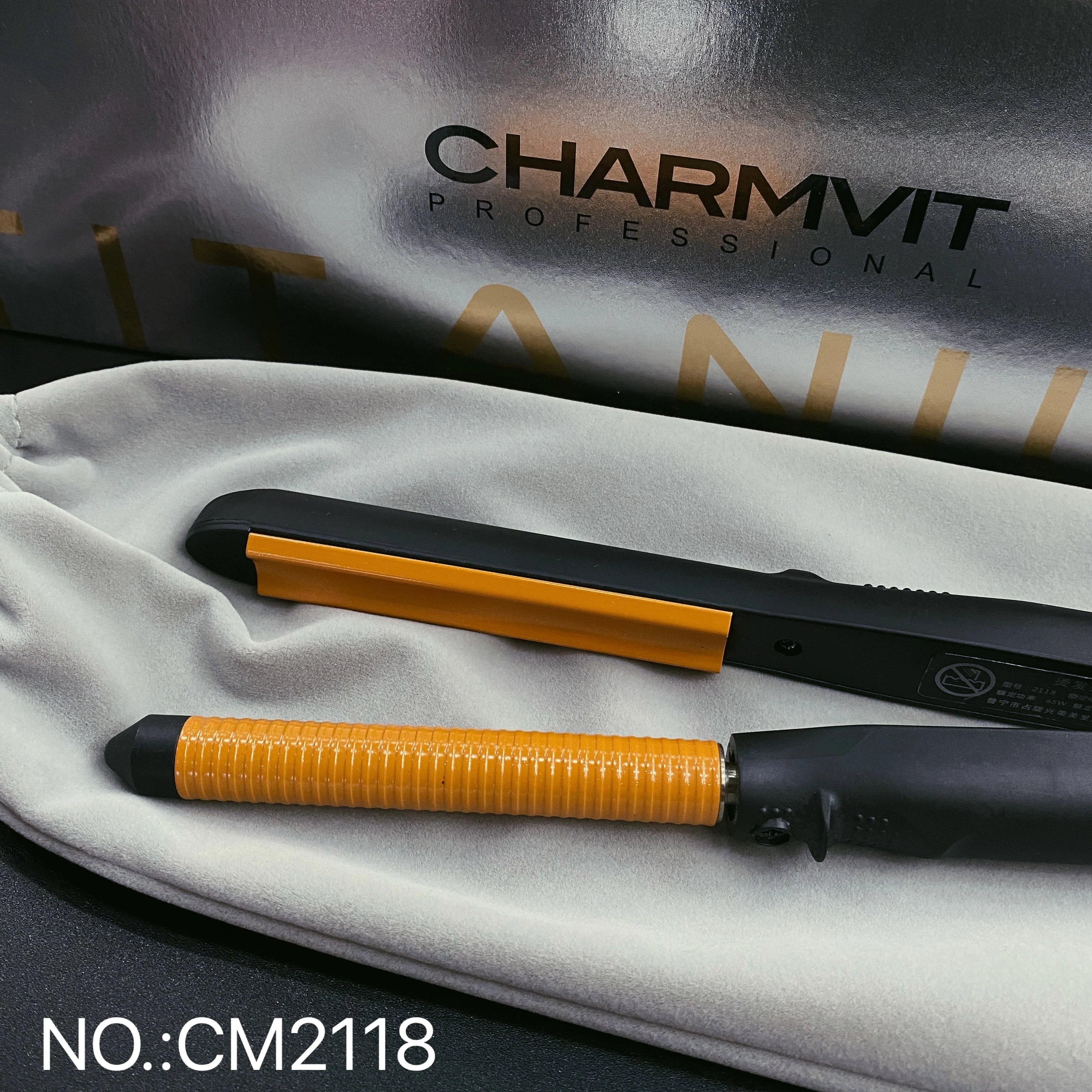 
2118 2in1 Charmvit MCH professional hair straightener straightening flat hot iron 450 degrees hair straightener flat iron 