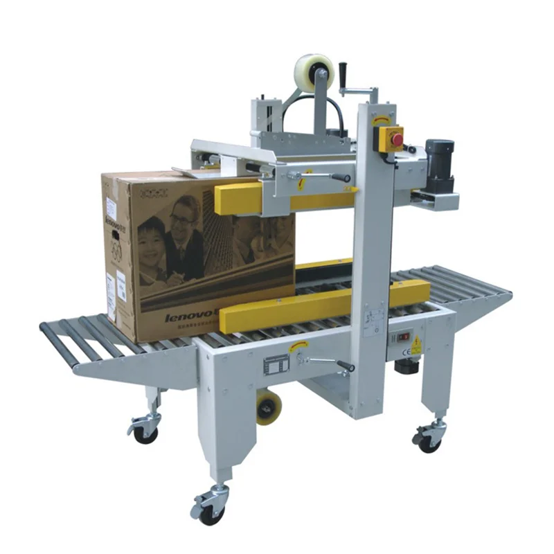 UFX-4060C Upper & Lower Side Belts Semi-Automatic Uniform Carton Sealer