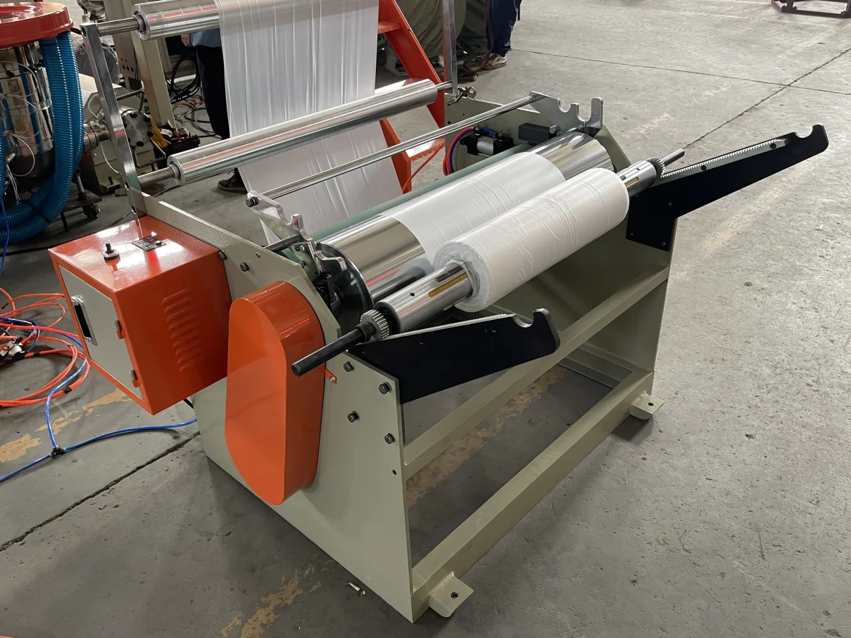 2SJABA-900 High Speed Agricultural Biodegradable Polypropylene PP PE LDPE HDPE Plastic Bag Film Blowing Extrusion Machine Price