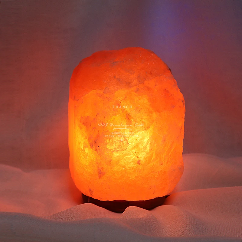 Dimmable Home Himalayan Crystal Salt Lamp Stone Pakistan Natural Pink Himalayan Rock Salt Lamp
