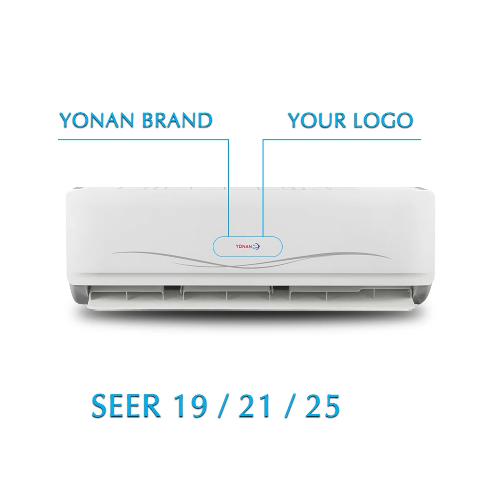 Intelligent R32 50Hz 12000 Btu Wall Mounted AC 1 Ton Split Inverter Air Conditioner