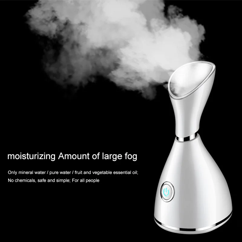 Facial Mister Nano Ionic Facial Hot Steamer Deep Hydration Face Spray Machine Beauty Face Sauna Steaming Facial Steamer