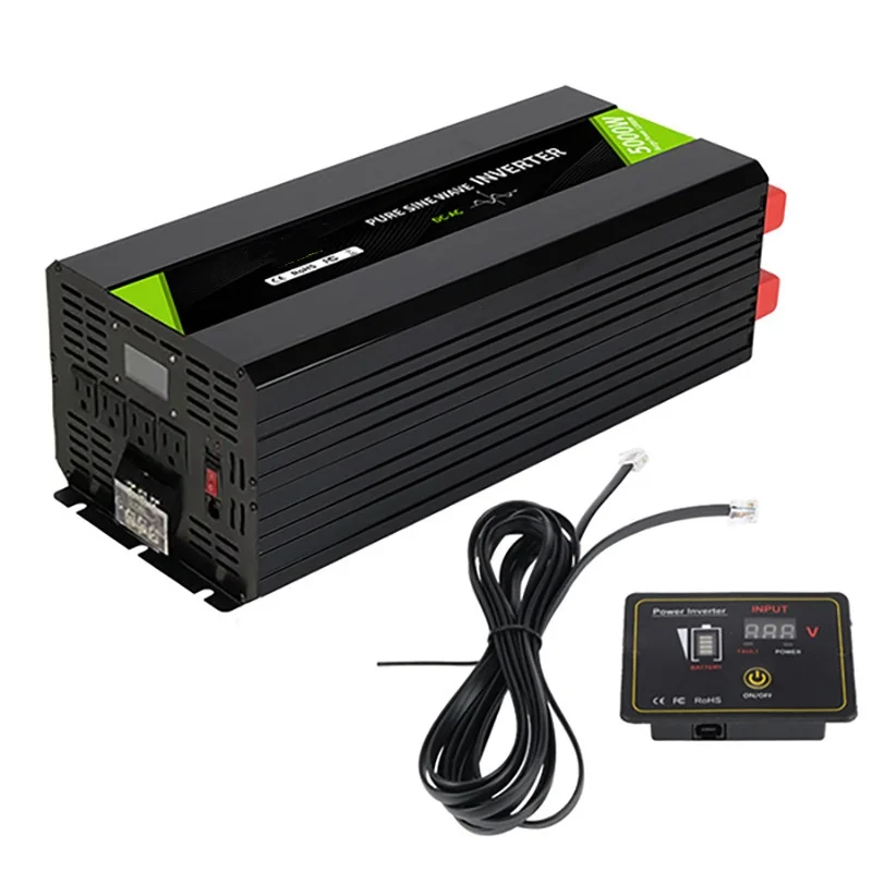 MYAMI DC 12V 24V 48V to AC 220V 5000W Peak power 10000W Dc To Ac Pure Sine Wave Power inverter
