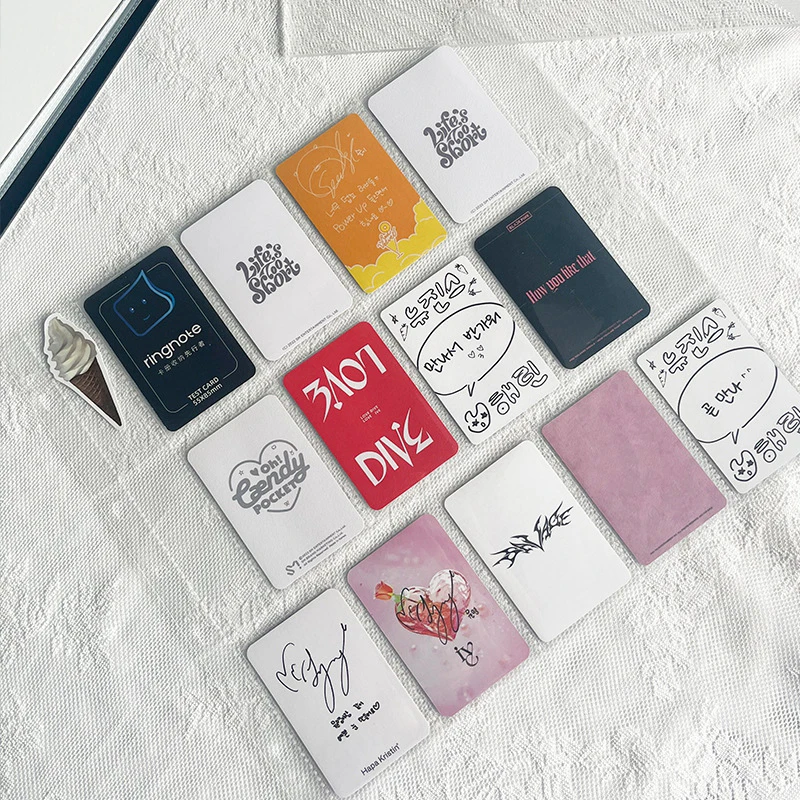 Kpop Photo Card Binder 13Pockets Kpop Idol Photocard Binder Collect Book