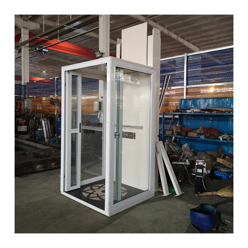 2m hydraulic vertical wheelchair platform lift
