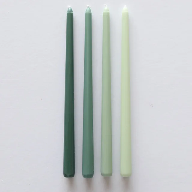 12 Inch Tall Taper Candles Unscented Dinner Candle with Cotton Wicks