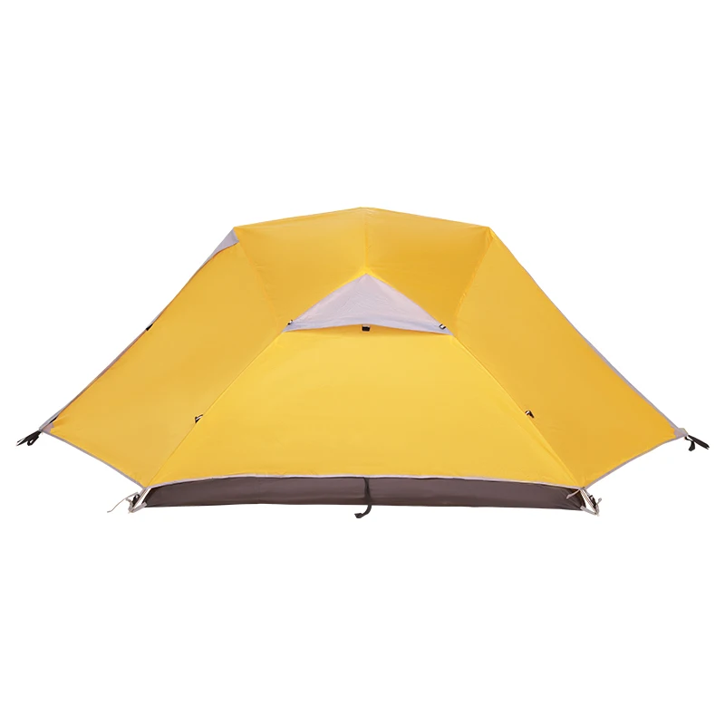 Double layer Custom design Outdoor Camping tent  aluminum pole waterproof outdoor professional hiking tent light