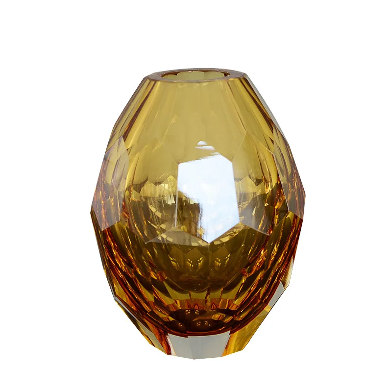 Decoration Modern Luxury Crystal Vase Glass
