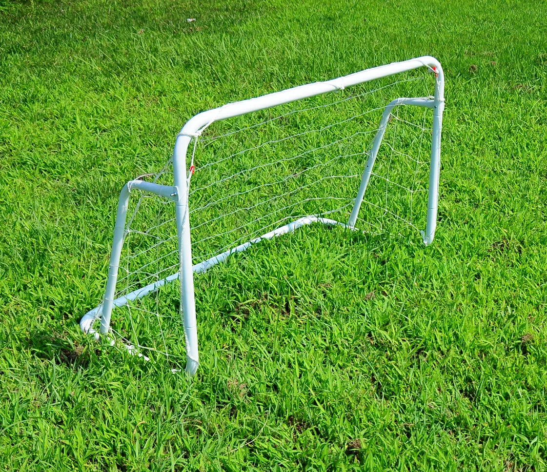 custom portable foldable small aluminium folding mini soccer football goal for 1.5m