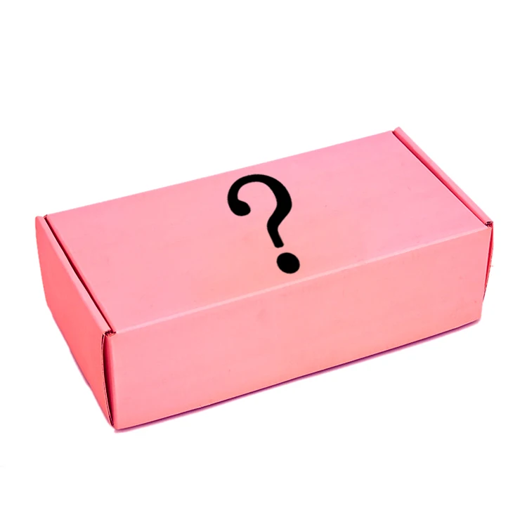 custom logo printing eco friendly shipping toys surprise gadgets mystery parcels present paper box