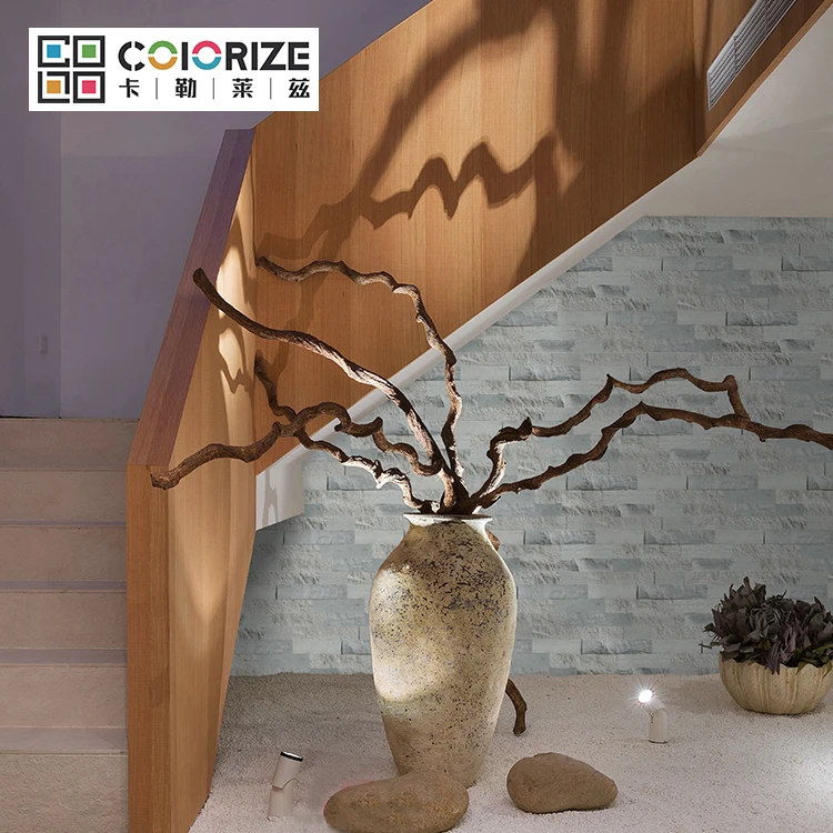 Honed/Split Gray Marble Culture stone Wall Cladding 350x150x10~15mm Villa staircase Culture stone wall Clad decoration