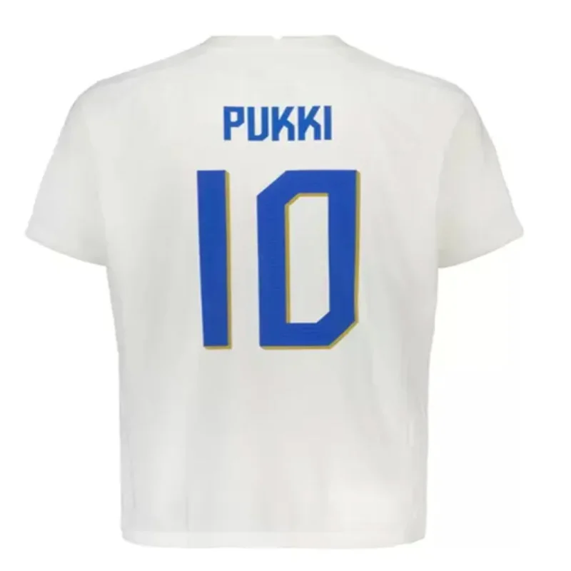 Wholesale Customize Finland 2022 Soccer Jersey 100% Polyester Can Drop Shipping Blue and White Football Shirt