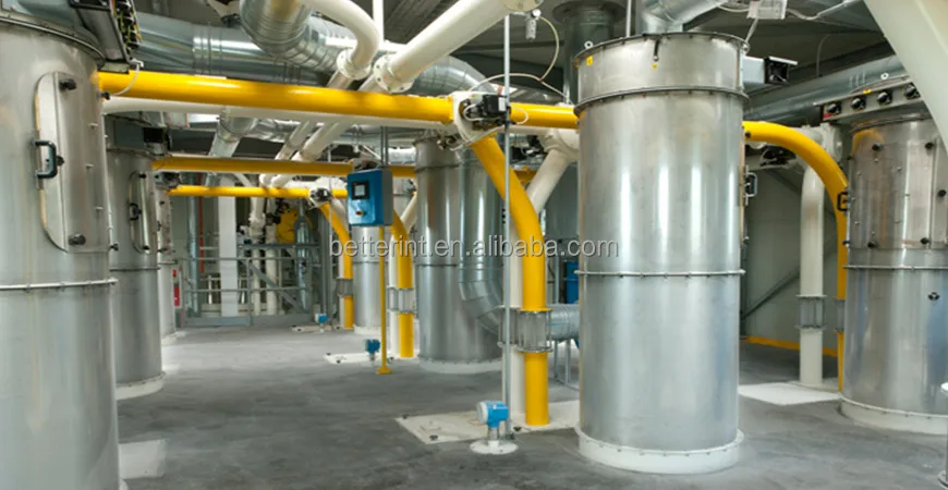 WAMFLO Pulse Jet dust filters Flanged Round Dust Collectors FNC3J22VA for Cement Silo