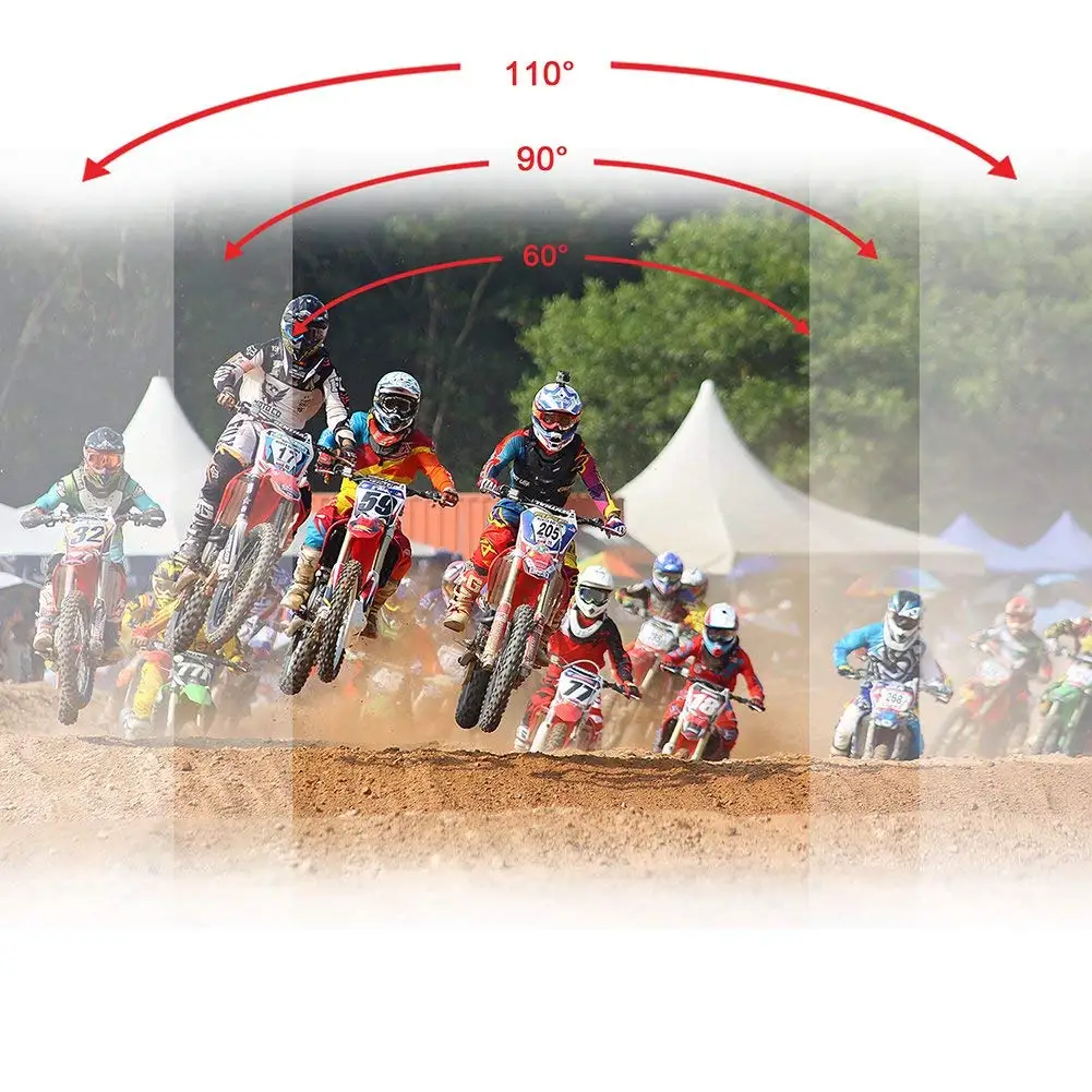 Очки Gogloo E7 с HD-камерой 1080P, видеозапись, спортивные солнцезащитные очки, DVR очки (наклонные линзы, поляризационные/ударопрочные, Wi-Fi/приложение)