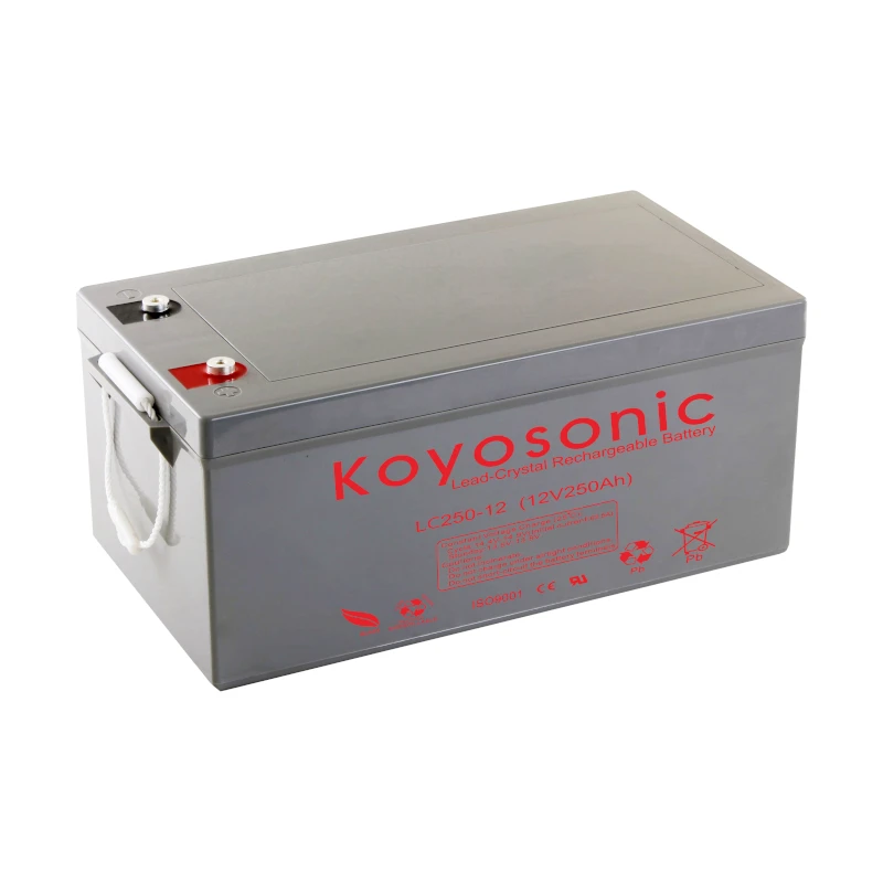 12V 250Ah Lead Crystal Battery PV Battery Solar Lighting Battery