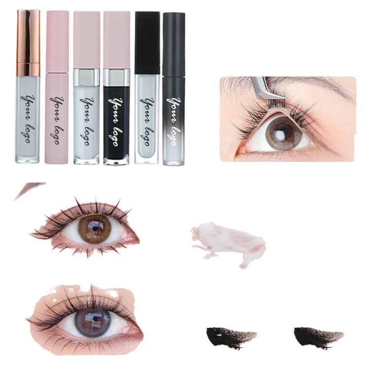 High Viscosity Latex Free Lash Strip Lift Glue Fast Eyelash Adhesive Vendor Wholesale White Color Low Custom Logo Welcome!