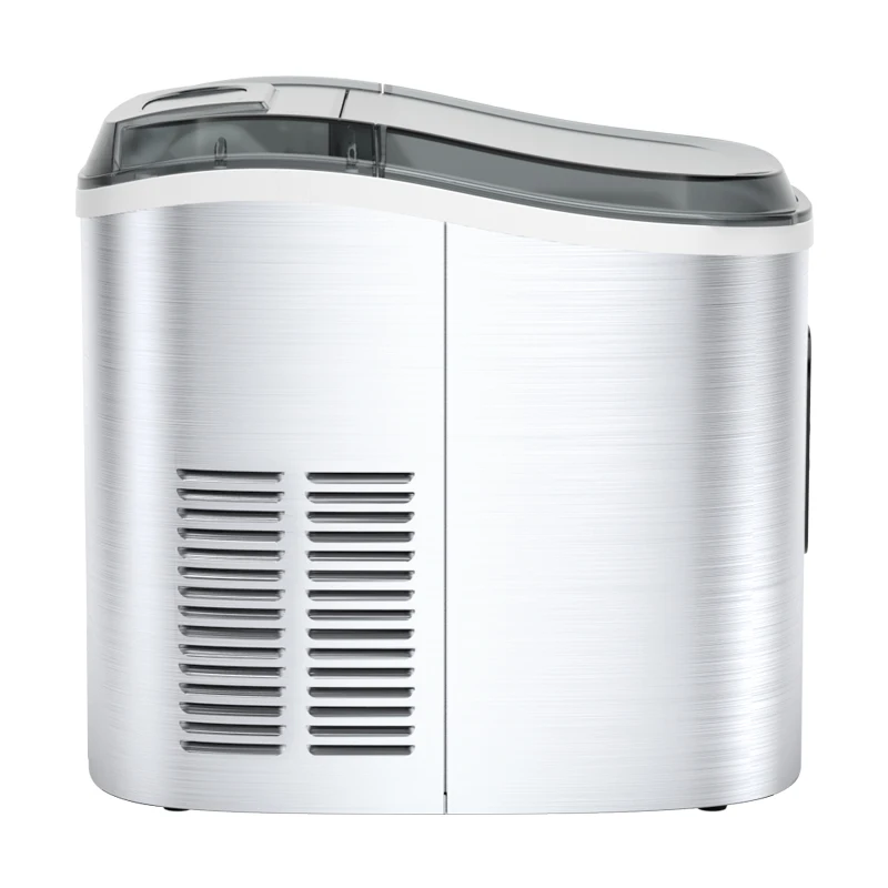  Portable Electric 110v/220v Automatic Stainless Steel Housing Ball Ice Maker Making