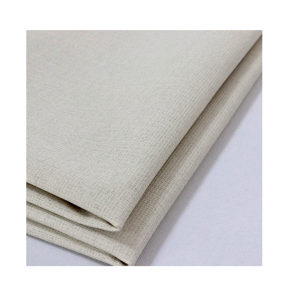 Recycle Polyerter Pineapple Eco Friendly Sustainable Grs  Special Yarn Innovative Pu Film Woven Textile Fabric