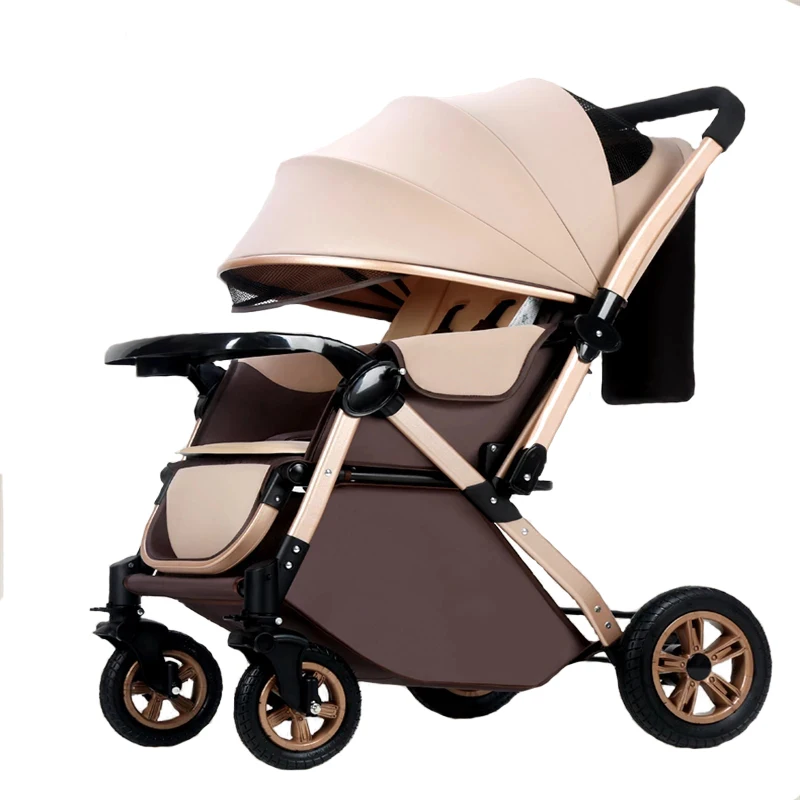Reversible armrest 360 degree baby stroller compact bebek arabasi bebi pram walker pushchair wholesale from China manufacturer